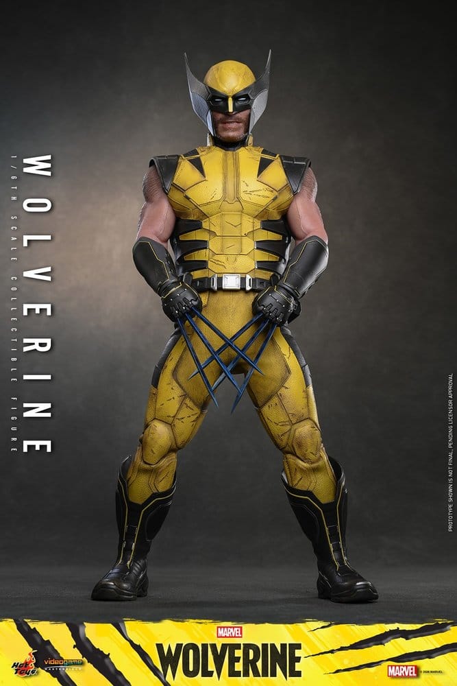 Marvel Video Game Masterpiece Action Figure 1/6 Wolverine