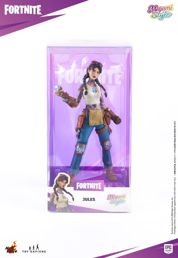 Fortnite Megami Style PVC Figure 1/9 Jules 22 cm - Hot Toys Statues