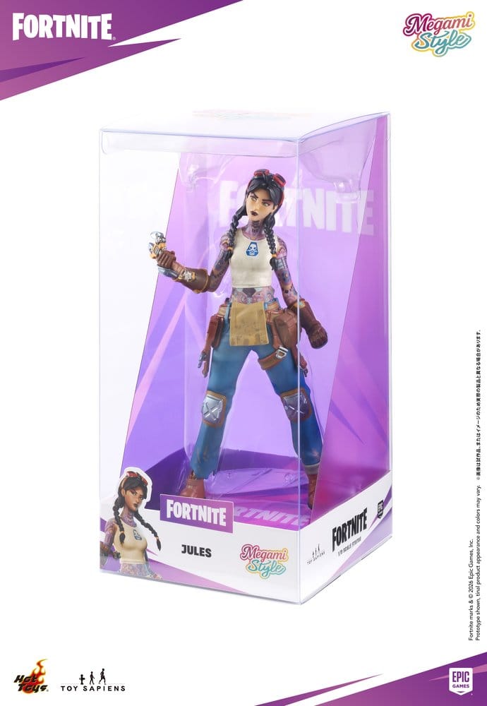 Fortnite Megami Style PVC Figure 1/9 Jules 22 cm - Hot Toys Statues