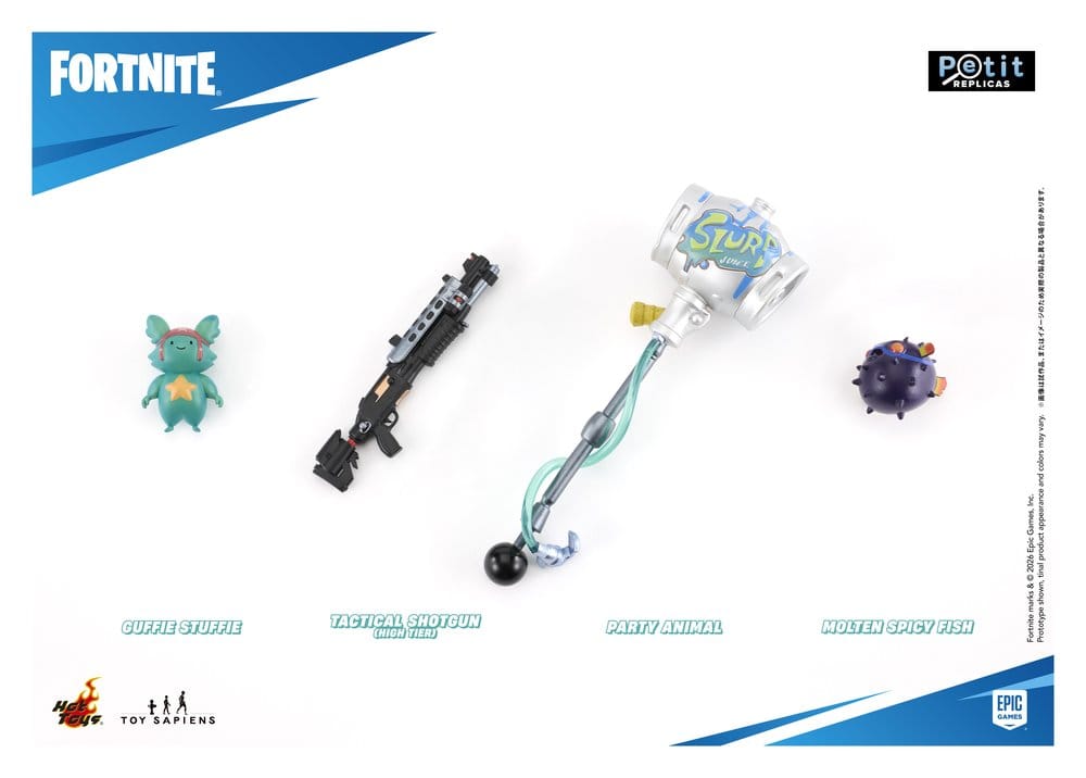 Fortnite Petit Replicas Accessories Pack Series 1 Assortment Box Qty 8 - Hot Toys Mini Figures: Accessories