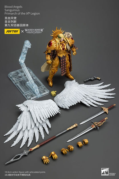 Warhammer The Horus Heresy Action Figure 1/18 Blood Angels Sanguinius Primarch of the IXth Legion 19 cm - Joy Toy Action Figures