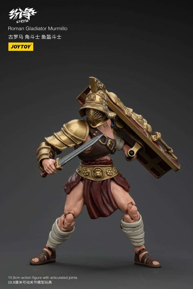 Strife Action Figure 1/18 Roman Gladiator Murmillo 11 cm - Joy Toy (CN) Action Figures