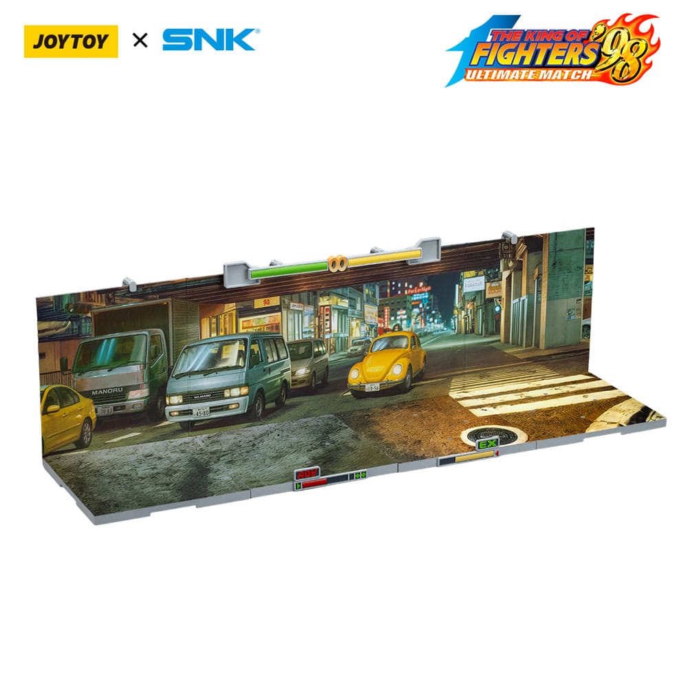 The King Of Fighters '98 Diorama Stage Base Japan Street - Joy Toy Action Figure Accessories