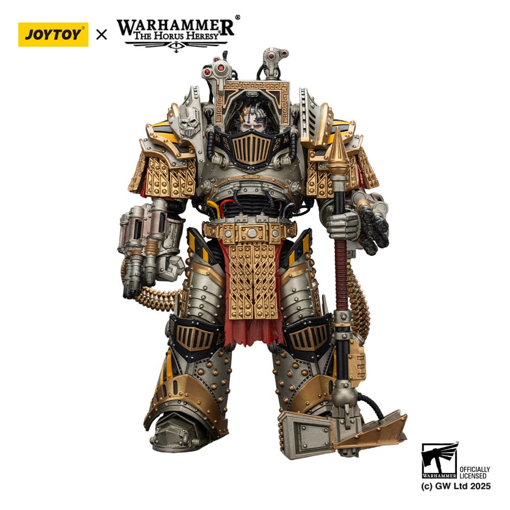 Warhammer The Horus Heresy Action Figure Iron Warriors Perturabo Primarch of the lVth Legion 28 cm - Joy Toy Action Figures
