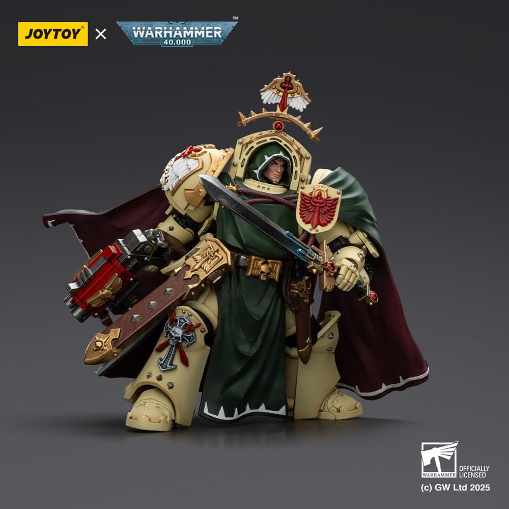 Warhammer 40,000: Dark Angels Action Figure Belial Grand Master of The Deathwing With the Sword of Silence and Storm Bolter 14 cm - Joy Toy (CN) Action Figures