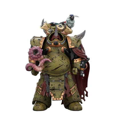 Warhammer 40k: Death Guard: Deathshroud Terminator (Ver. 2) with Manreaper and Plaguespurter Gauntlet: Action Figure