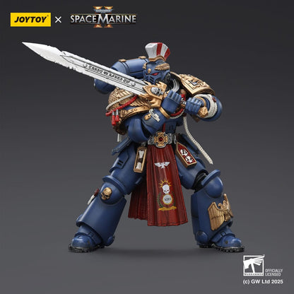 Warhammer 40,000: Space Marine 2 Action Figure Ultramarines Relic Primus Armour with Plasma Pistol and Combat Blade