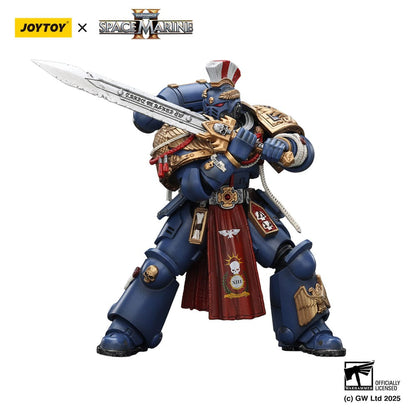 Warhammer 40,000: Space Marine 2 Action Figure Ultramarines Relic Primus Armour with Plasma Pistol and Combat Blade