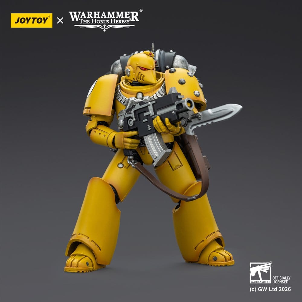 Warhammer The Horus Heresy Action Figure Imperial Fist MKVI Tactical Legionary 12 cm - Joy Toy (CN) Action Figures