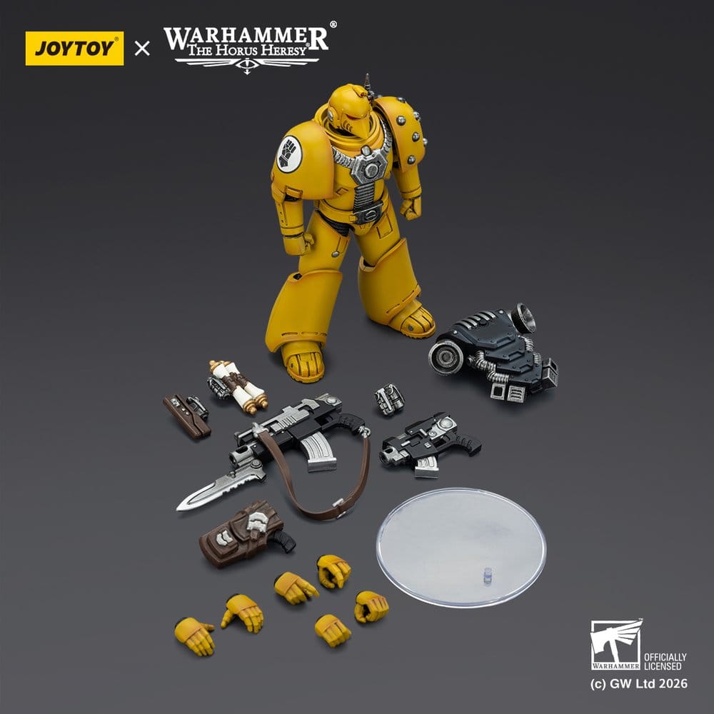 Warhammer The Horus Heresy Action Figure Imperial Fist MKVI Tactical Legionary 12 cm - Joy Toy (CN) Action Figures