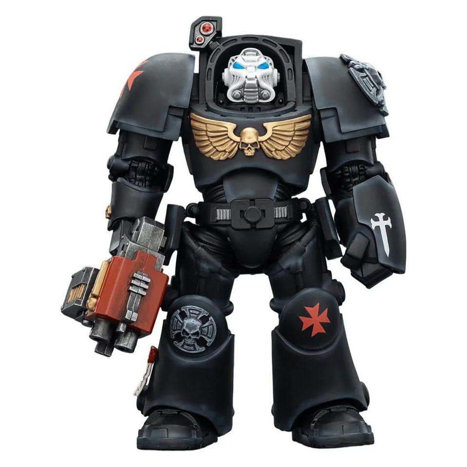 Warhammer 40,000 Action Figure Black Templars Terminator 2 with Power Fist and Storm Bolter 14 cm - Joy Toy Action Figures