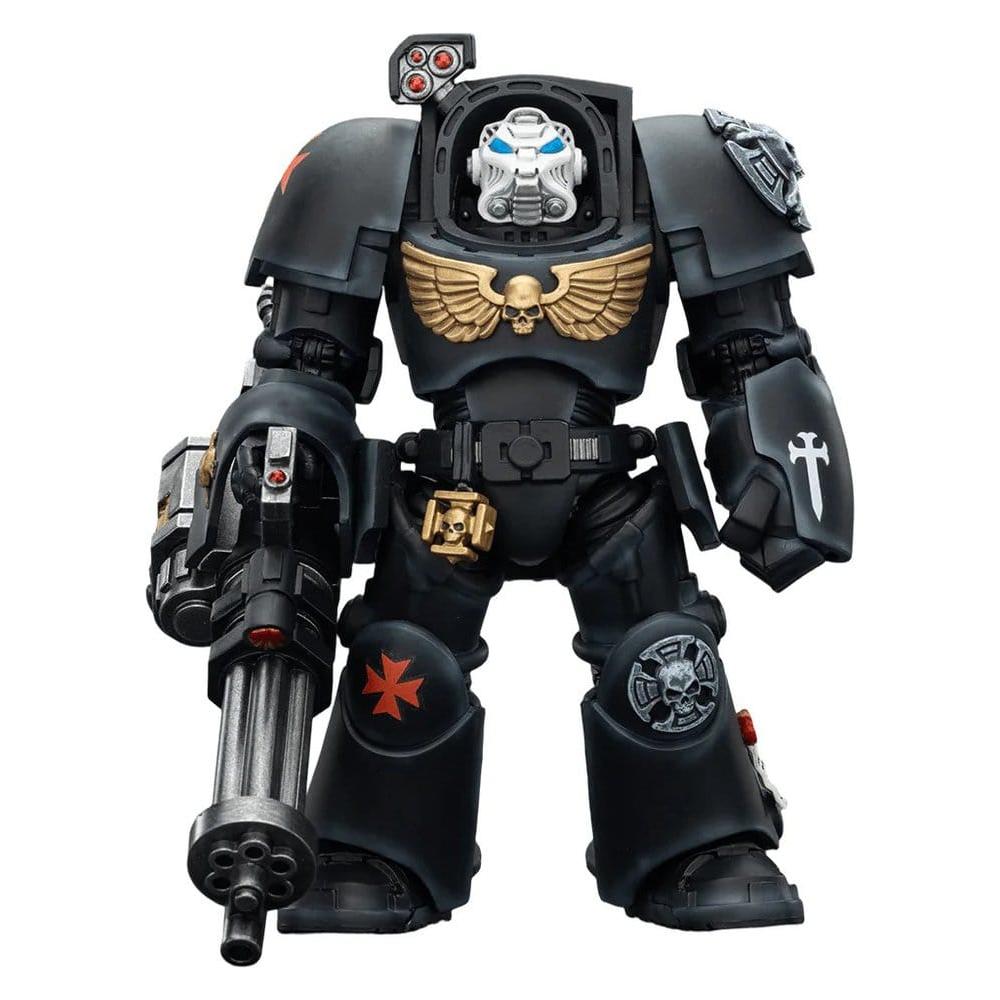Warhammer 40,000 Action Figure Black Templars Terminator 3 with Power Fist and Storm Bolter 14 cm - Joy Toy Action Figures