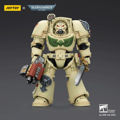 Warhammer 40,000 Action Figure Dark Angels Deathwing Terminator 1 with Power Sword and Storm Bolter 14 cm - Joy Toy Action Figures
