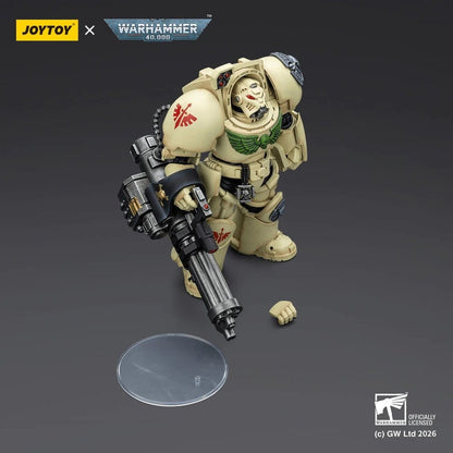 Warhammer 40,000 Action Figure Dark Angels Deathwing Terminator 3 with Power Fist and Assault Cannon 14 cm - Joy Toy Action Figures