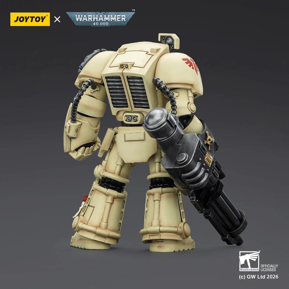 Warhammer 40,000 Action Figure Dark Angels Deathwing Terminator 3 with Power Fist and Assault Cannon 14 cm - Joy Toy Action Figures