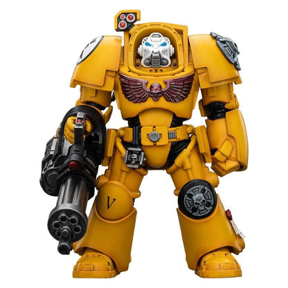 Warhammer 40,000 Action Figure Imperial Fists Terminator 3 with Power Fist and Assault Cannon 14 cm - Joy Toy Action Figures