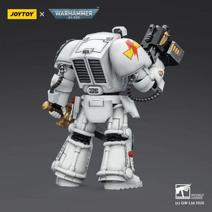 Warhammer 40,000 Action Figure White Scars Terminator 1 with Power Sword and Storm Bolter 14 cm - Joy Toy Action Figures