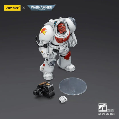 Warhammer 40,000 Action Figure White Scars Terminator 2 with Power Fist and Storm Bolter 14 cm - Joy Toy Action Figures