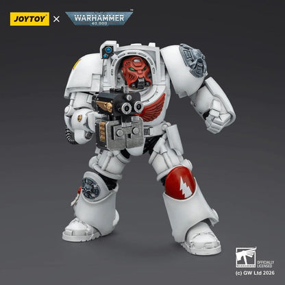 Warhammer 40,000 Action Figure White Scars Terminator 2 with Power Fist and Storm Bolter 14 cm - Joy Toy Action Figures
