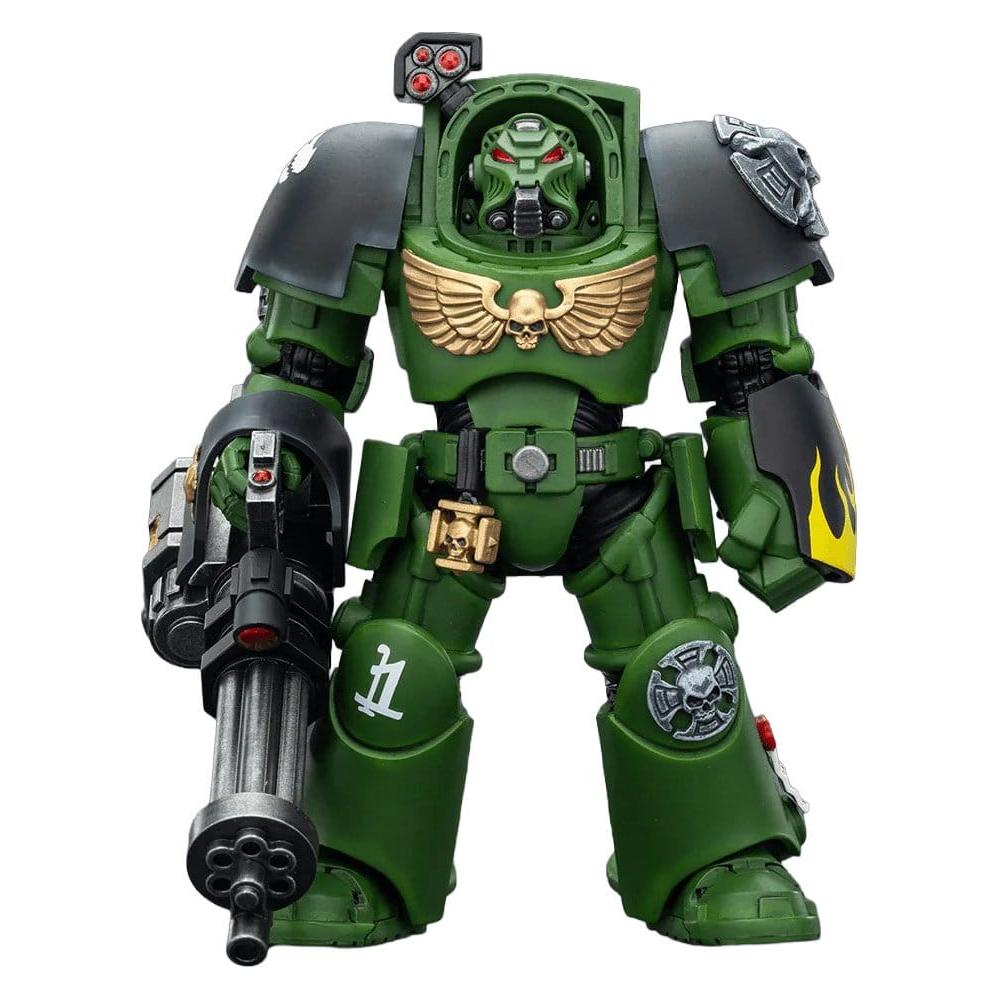 Warhammer 40,000 Action Figure Salamanders Terminator 3 with Power Fist and Assault Cannon 14 cm - Joy Toy Action Figures