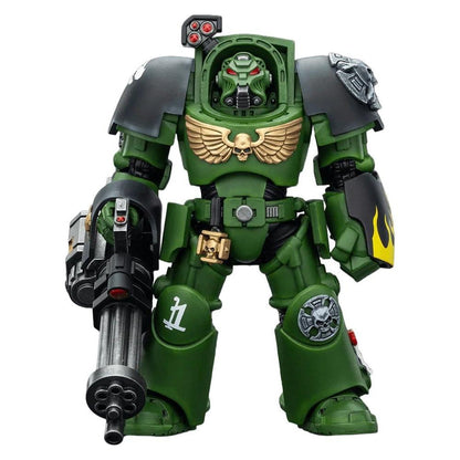 Warhammer 40,000 Action Figure Salamanders Terminator 3 with Power Fist and Assault Cannon 14 cm - Joy Toy Action Figures