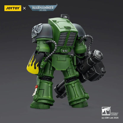 Warhammer 40,000 Action Figure Salamanders Terminator 3 with Power Fist and Assault Cannon 14 cm - Joy Toy Action Figures