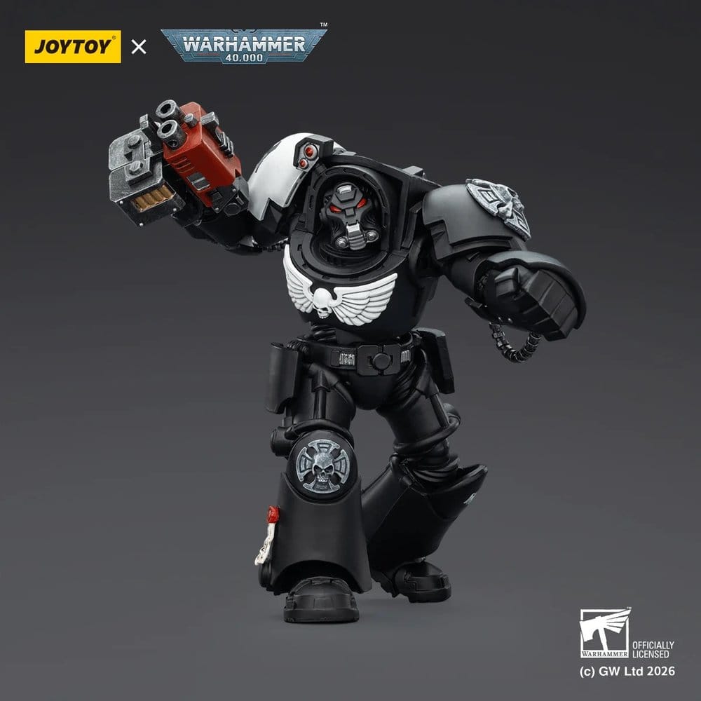 Warhammer 40,000 Action Figure Raven Guard Terminator 2 with Power Fist and Storm Bolter 14 cm - Joy Toy Action Figures