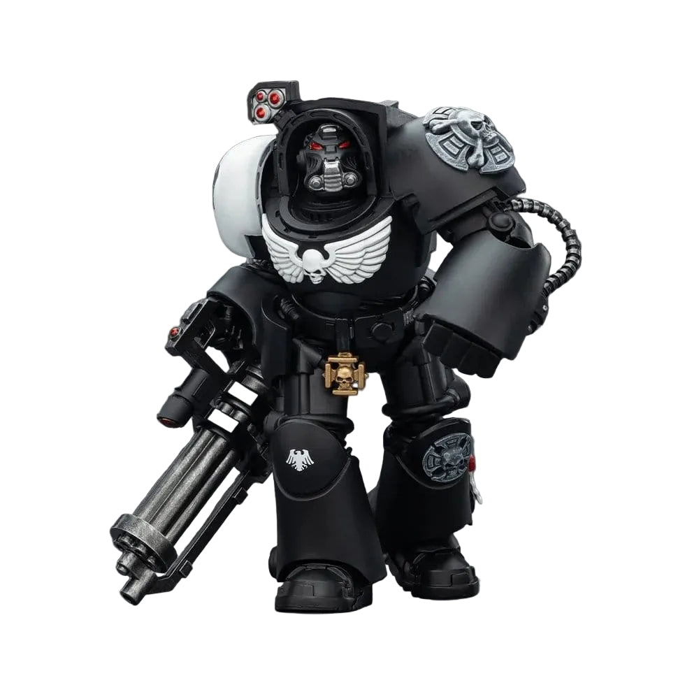 Warhammer 40,000 Action Figure Raven Guard Terminator 3 with Power Fist and Assault Cannon 14 cm - Joy Toy Action Figures