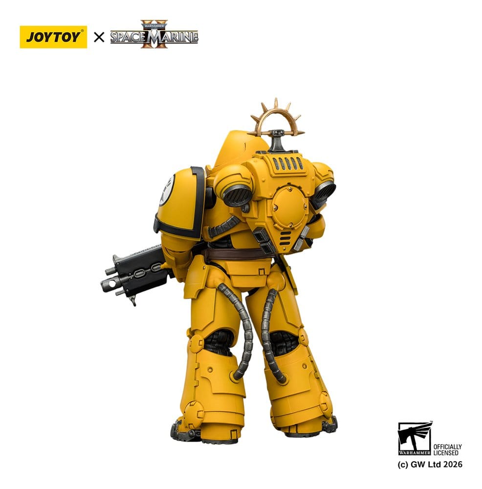 Warhammer 40,000 Action Figure Game Edition Imperial Fists Heavy Intercessor 13 cm - Joy Toy Action Figures