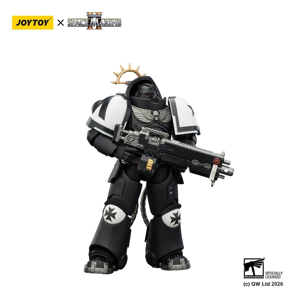 Warhammer 40,000 Action Figure Game Edition Black Templars Heavy Intercessor 13 cm - Joy Toy Action Figures