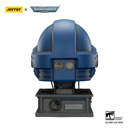 Warhammer 40,000 Captain MkX Helmet & Display Stand Ultramarines 44 cm - Joy Toy Replicas