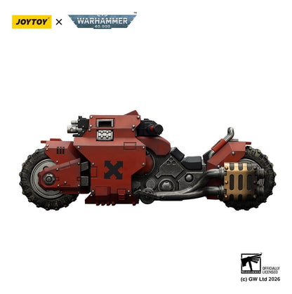 Warhammer 40,000 Raider-pattern Combat Bike Blood Angels with twin-linked bolt rifles 22 cm - Joy Toy Action Figures