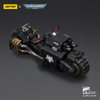 Warhammer 40,000 Raider-pattern Combat Bike Raven Guard with twin-linked bolt rifles 22 cm - Joy Toy Action Figures
