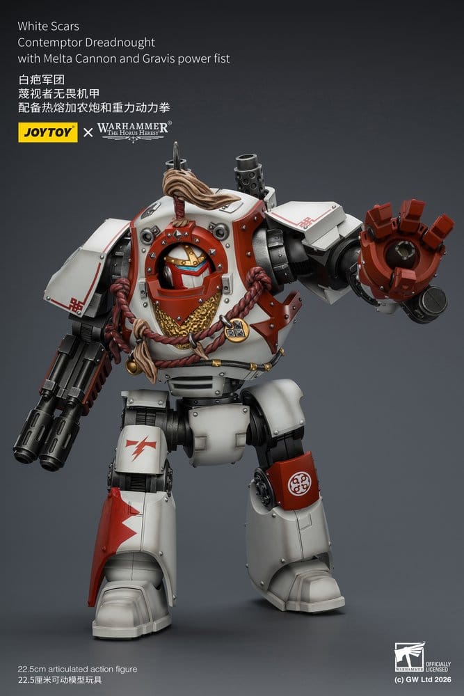 Warhammer The Horus Heresy Action Figure White Scars Contemptor Dreadnought 23 cm - Joy Toy Action Figures