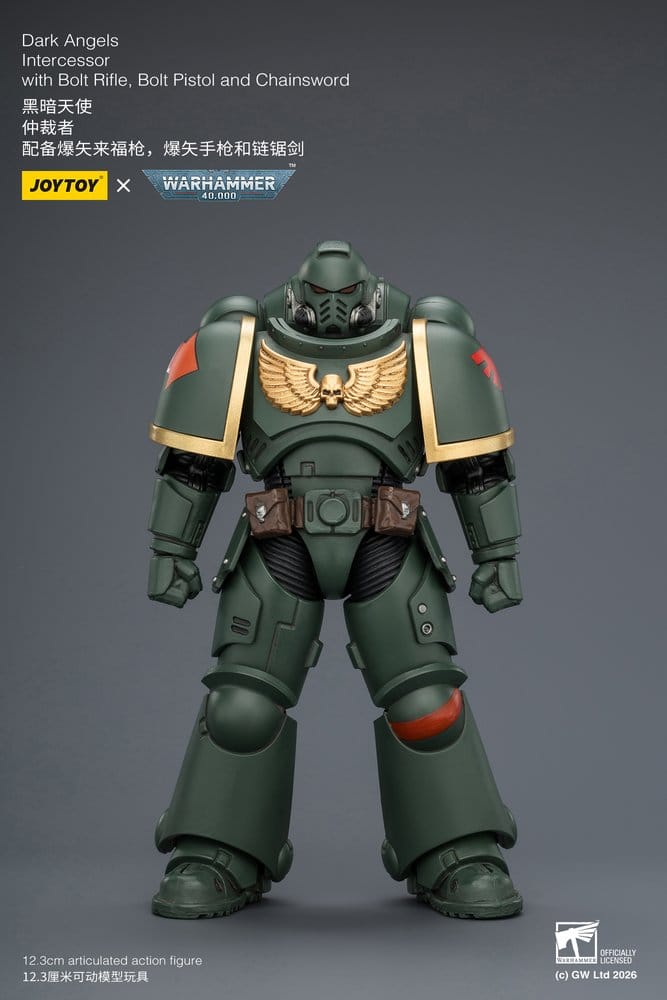 Warhammer 40,000 Action Figure Dark Angels Intercessor 12 cm - Joy Toy Action Figures
