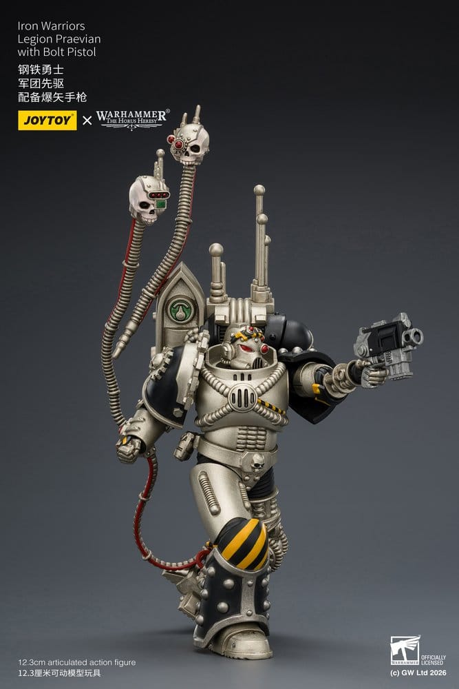 Warhammer The Horus Heresy Action Figure Iron Warriors Legion Praevian 12 cm - Joy Toy Action Figures