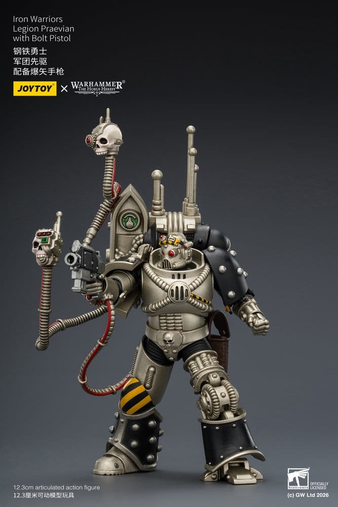 Warhammer The Horus Heresy Action Figure Iron Warriors Legion Praevian 12 cm - Joy Toy Action Figures