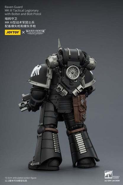 Warhammer 40,000 Action Figure Raven Guard MK III Tactical Legionary 12 cm - Joy Toy (CN) Action Figures