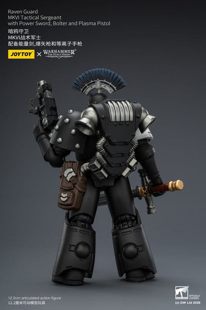 Warhammer 40,000 Action Figure Raven Guard MkVI Tactical Sergeant 12 cm - Joy Toy (CN) Action Figures