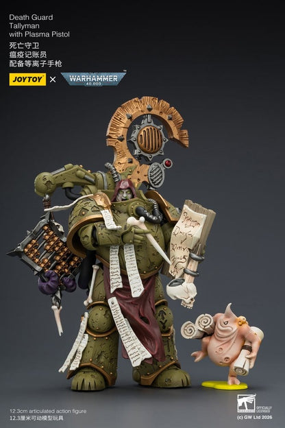 Warhammer 40,000 Action Figure Death Guard Tallyman 12 cm - Joy Toy Action Figures