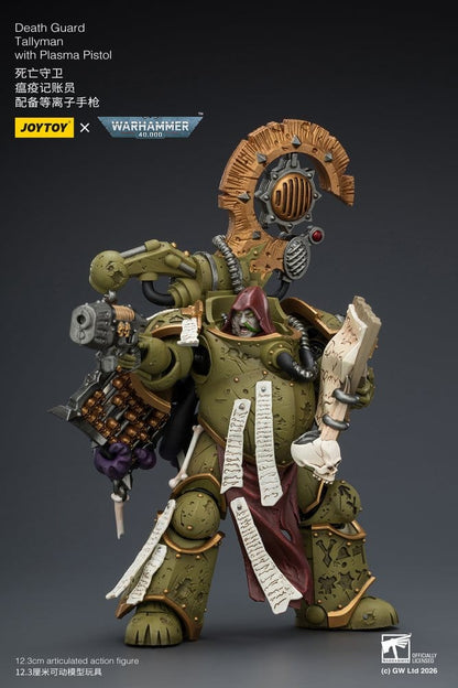 Warhammer 40,000 Action Figure Death Guard Tallyman 12 cm - Joy Toy Action Figures