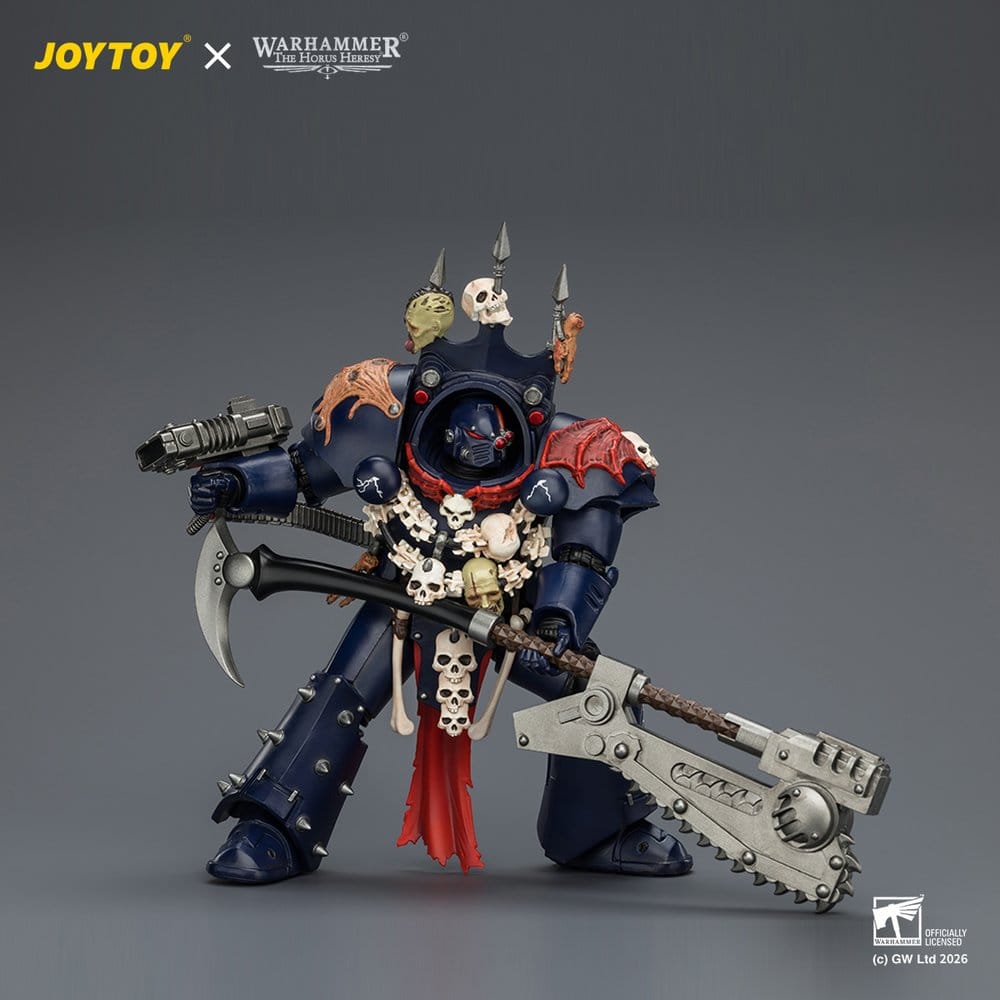 Warhammer The Horus Heresy Action Figure Night Lords Legion Praetor in Tartaros Terminator Armour 14 cm - Joy Toy Action Figures