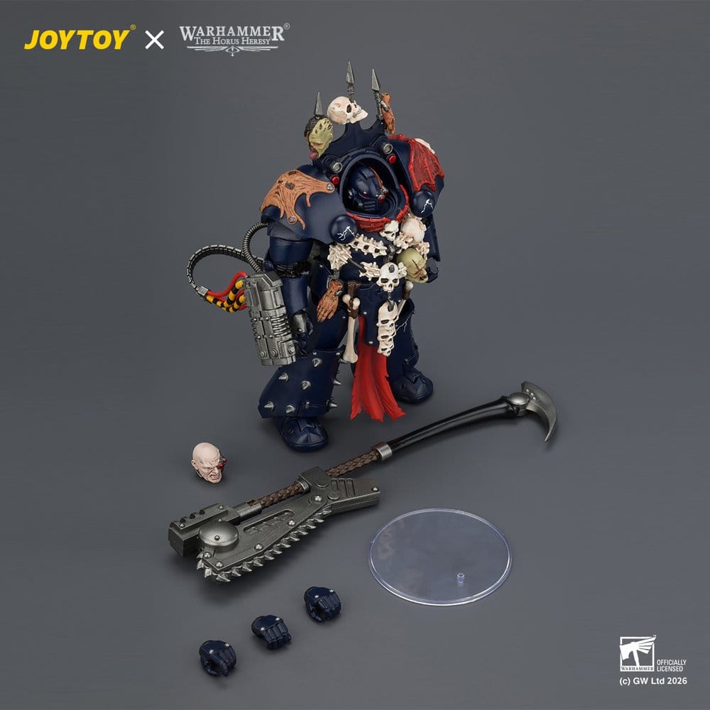 Warhammer The Horus Heresy Action Figure Night Lords Legion Praetor in Tartaros Terminator Armour 14 cm - Joy Toy Action Figures