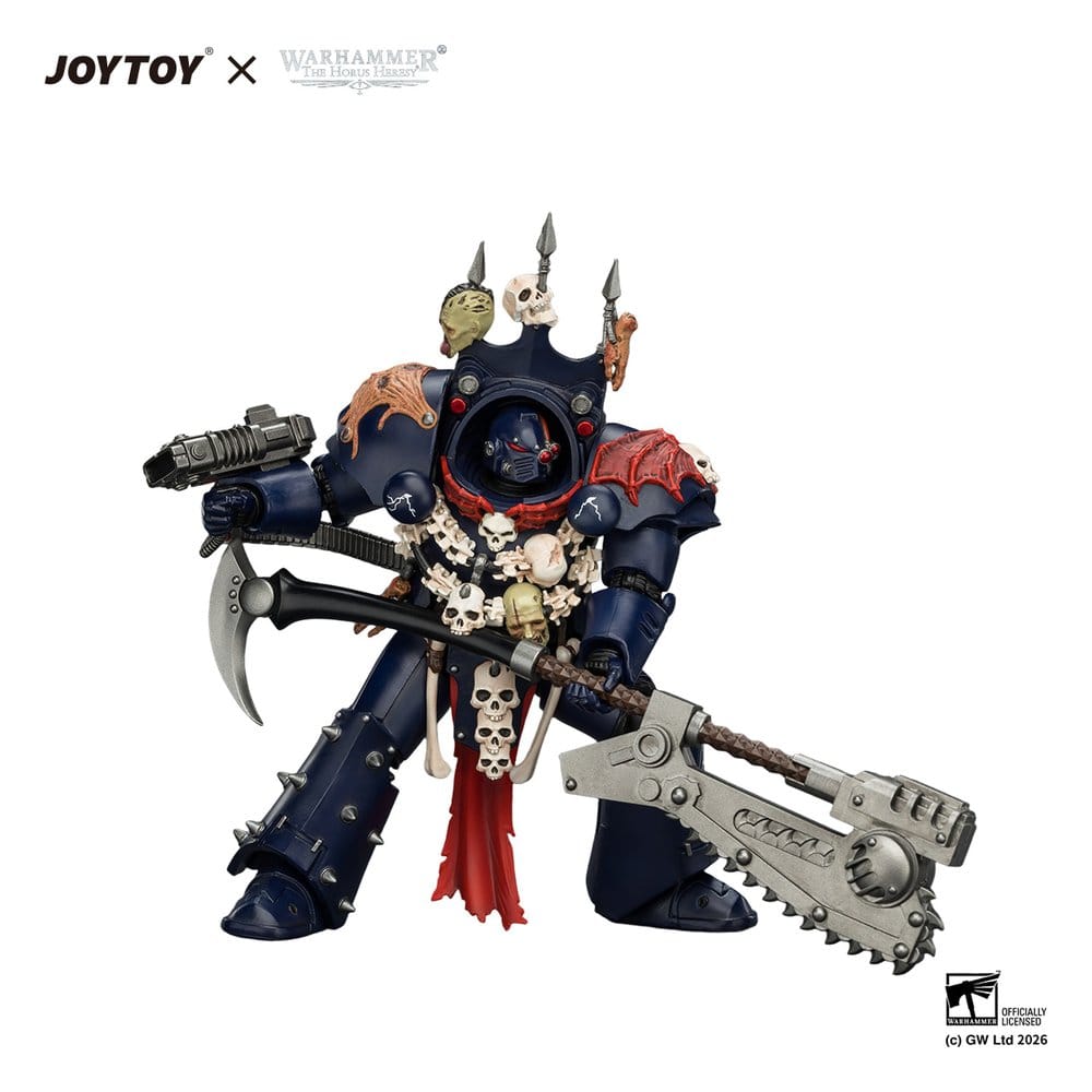 Warhammer The Horus Heresy Action Figure Night Lords Legion Praetor in Tartaros Terminator Armour 14 cm - Joy Toy Action Figures