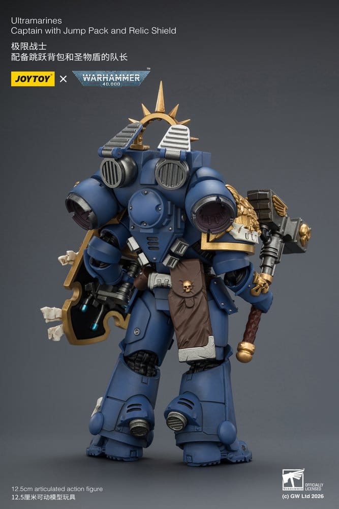Warhammer Action Figure Ultramarines Captain 13 cm - Joy Toy Action Figures