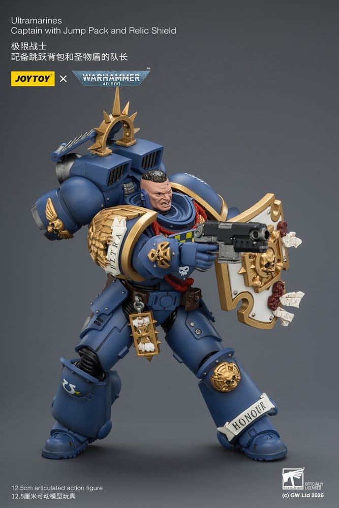 Warhammer Action Figure Ultramarines Captain 13 cm - Joy Toy Action Figures
