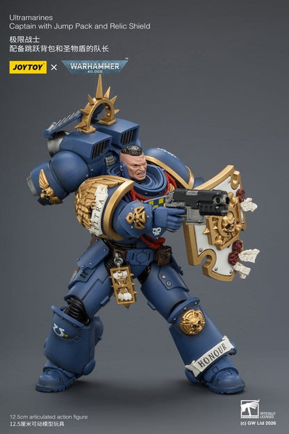 Warhammer Action Figure Ultramarines Captain 13 cm - Joy Toy Action Figures