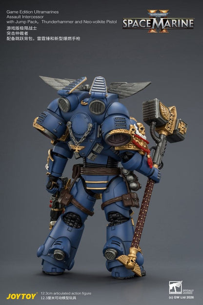 Warhammer Action Figure Game Edition Ultramarines Assault Intercessor 12 cm - Joy Toy Action Figures