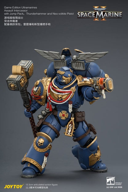 Warhammer Action Figure Game Edition Ultramarines Assault Intercessor 12 cm - Joy Toy Action Figures