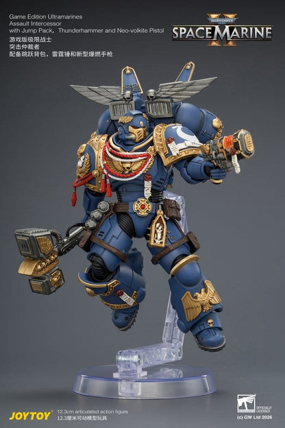 Warhammer Action Figure Game Edition Ultramarines Assault Intercessor 12 cm - Joy Toy Action Figures